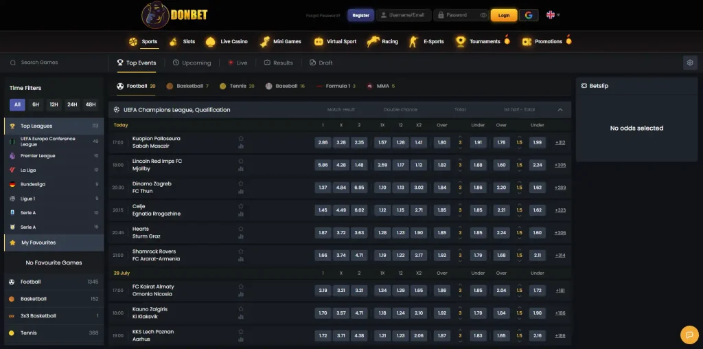 Donbet Casino Review-sport