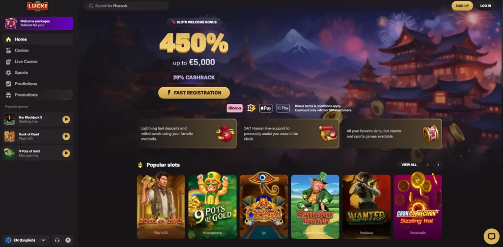 Lucki Casino Review-main