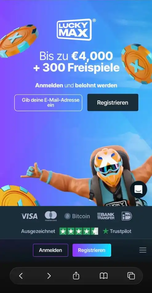 LuckyMax Review-mobile