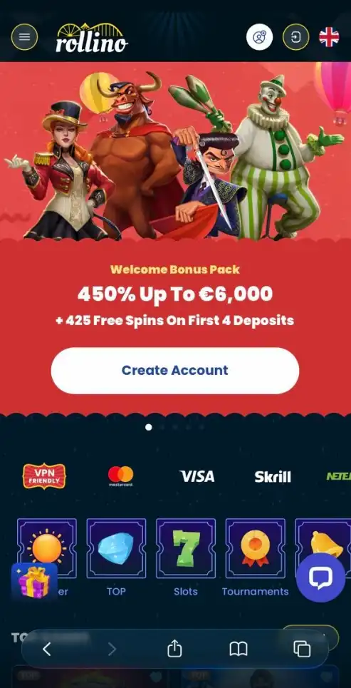 Rollino Casino Review-mobile