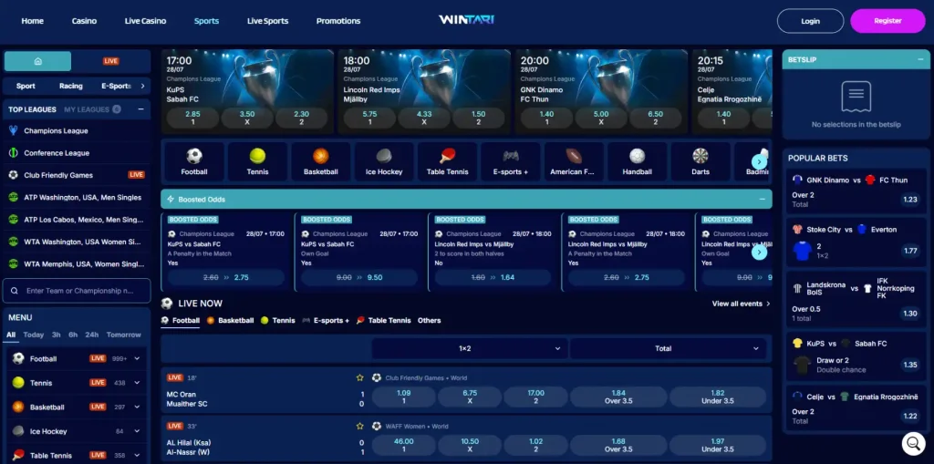 Wintari Casino Review-sport