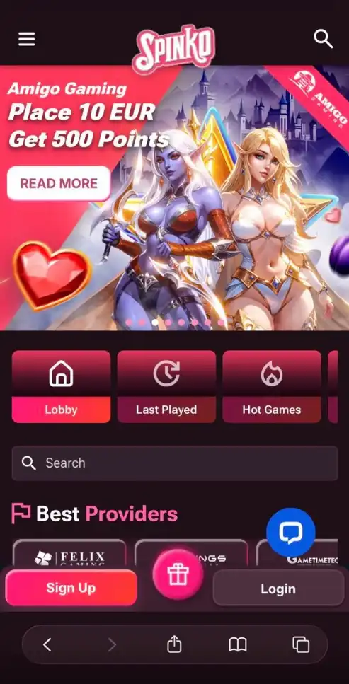 Spinko Casino Review-mobile